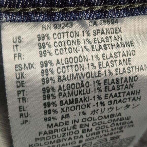 Diesel Jeans Men 33x30 Blue Safado Slim Straight Leg Cotton Stretch C84MX Grunge - Picture 10 of 13